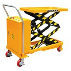 MHE-150, MASA HIDRAULICA MOBILA CU ACTIONARE ELECTRICA, CAPACITATE 150 KG, INALTIME RIDICARE 720 MM